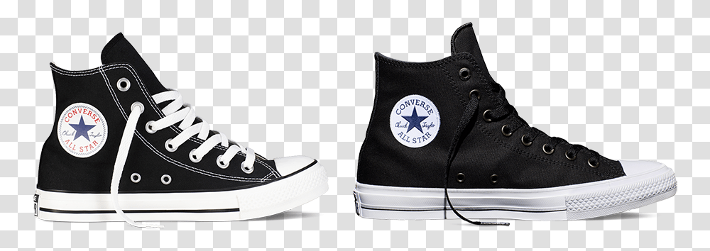 Converse Chuch Taylors All Star Hi Black, Shoe, Footwear, Apparel Transparent Png