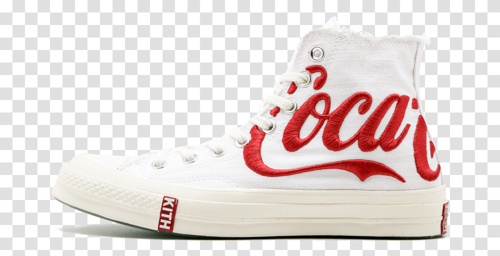 Converse Chuck Taylor X Coca Cola X Kith Sneakers Coca Cola Converse, Apparel, Shoe, Footwear Transparent Png