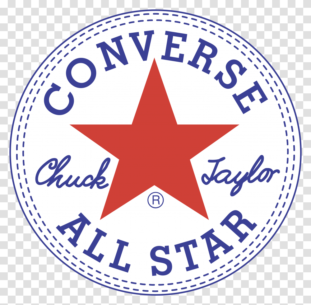 Converse Converse All Stars Logo, Symbol, Trademark, First Aid, Star Symbol Transparent Png