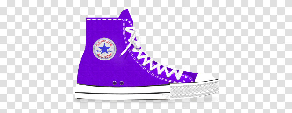 Converse Light Lila Icon Download Free Icons Blue Converse Background, Clothing, Apparel, Footwear, Shoe Transparent Png
