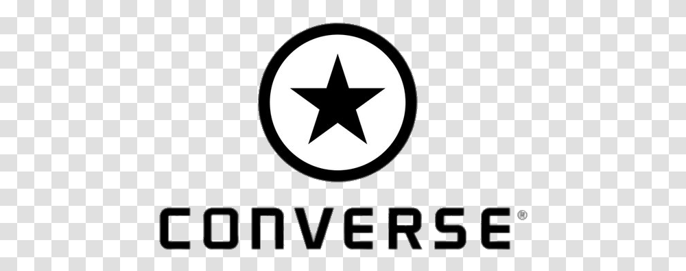 Converse Logo Converse Logo Background, Star Symbol, Apparel Transparent Png