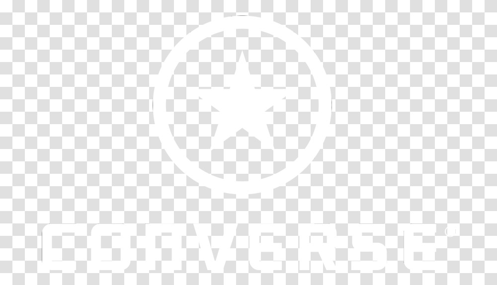 Converse Logo Old Copy Kuehne Nagel Logo White, Star Symbol, Sign Transparent Png