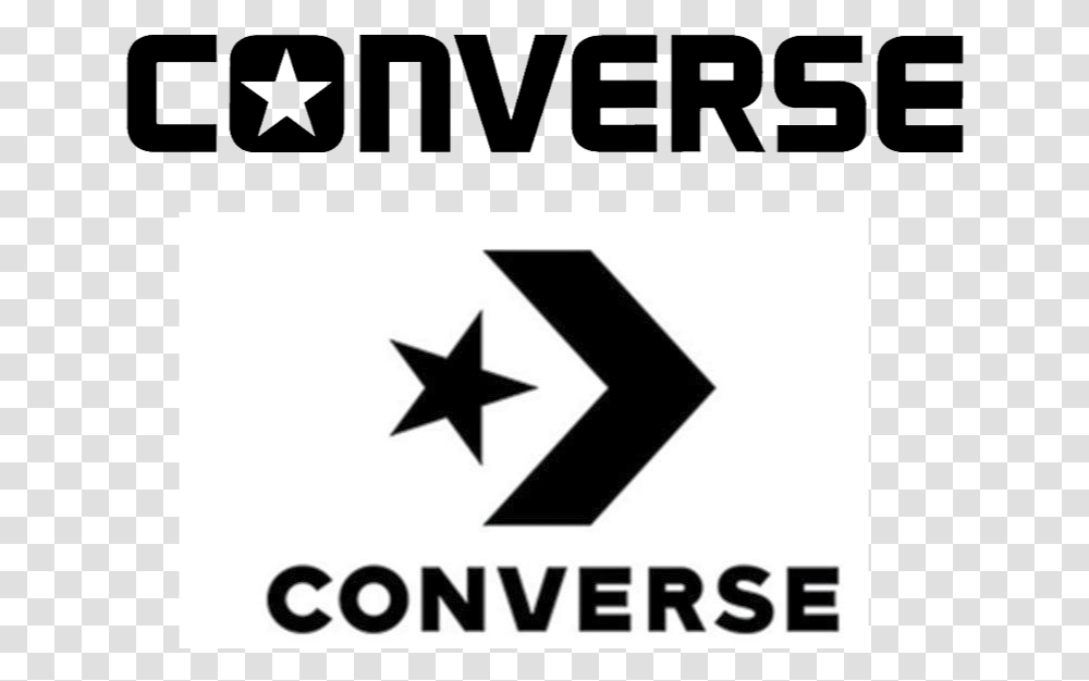 Converse Logo Redesign Converse, Star Symbol, Number Transparent Png