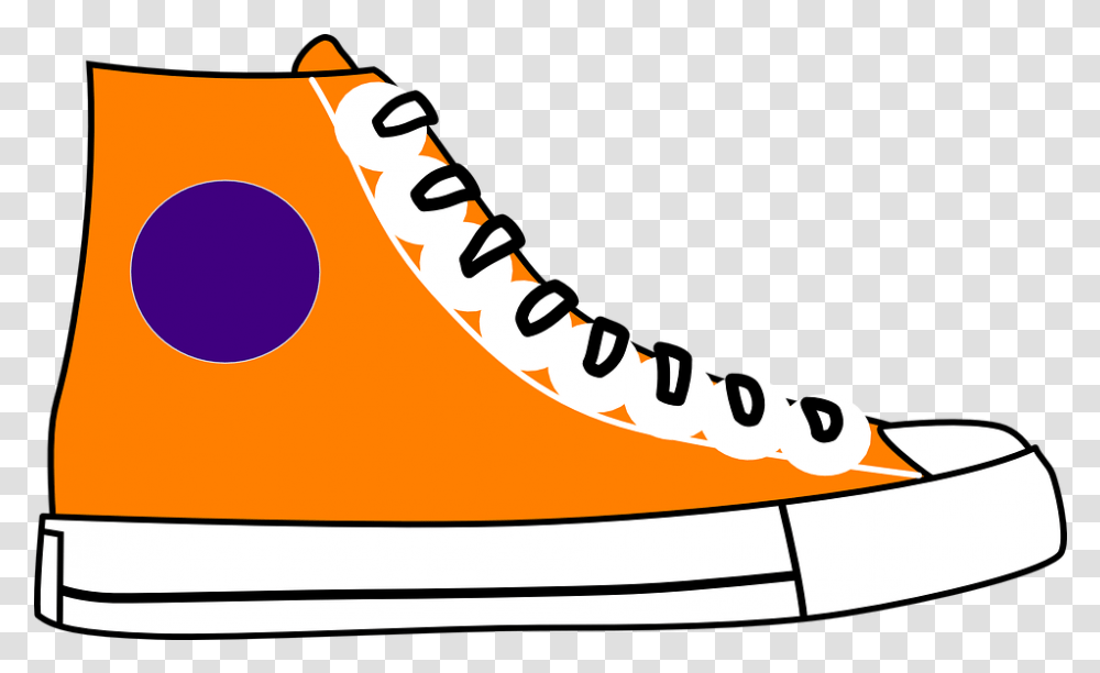 Converse Shoe Orange Pete The Cat Shoes Clipart, Clothing, Apparel, Footwear, Sneaker Transparent Png