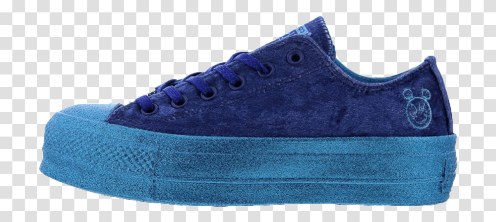 Converse X Miley Cyrus Chuck Taylor All Star Lift Velvet Plimsoll, Shoe, Footwear, Clothing, Apparel Transparent Png