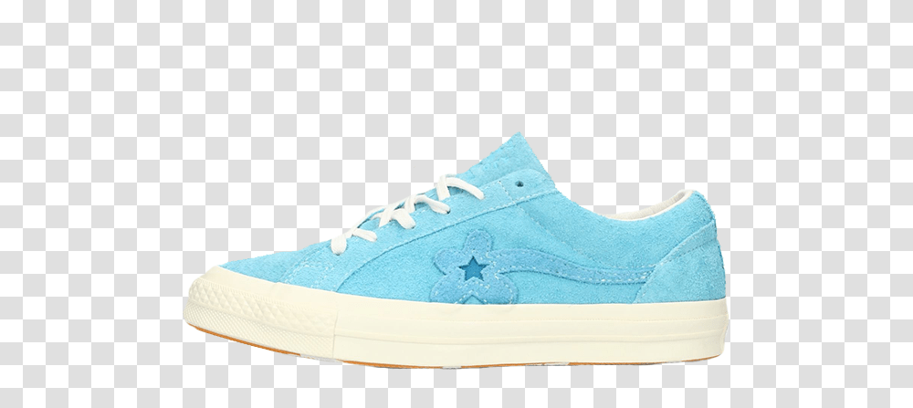 Converse X Tyler Golf Le Fleur One Star Blue The Sole, Shoe, Footwear, Apparel Transparent Png