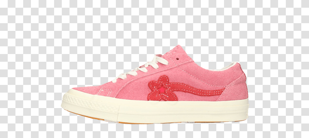 Converse X Tyler Golf Le Fleur One Star Pink The Sole, Shoe, Footwear, Apparel Transparent Png