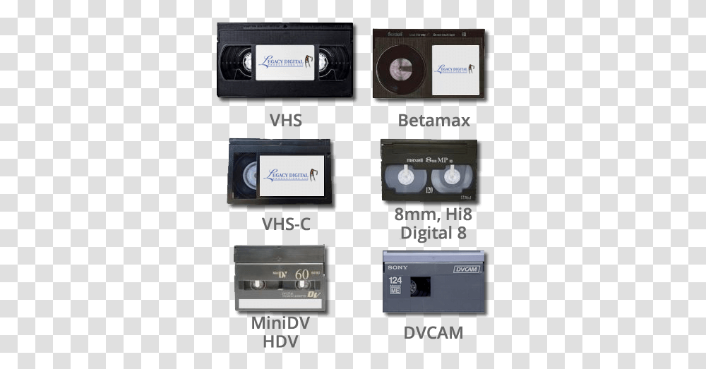 Convert Video Tapes To Digital Transfer Video Tapes To Dvd, Cassette, Electronics, Ipod Transparent Png