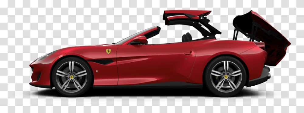 Convertible Ferrari Download Image Sports Car Gif, Vehicle, Transportation, Automobile, Wheel Transparent Png