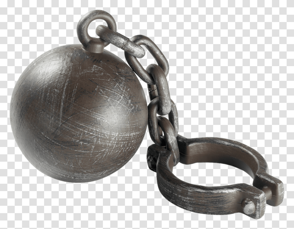 Convict Ball And Chain, Pendant, Accessories, Accessory, Jewelry Transparent Png