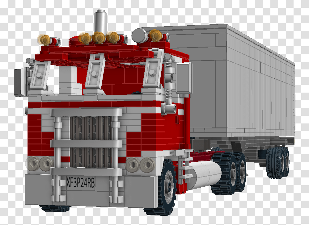 Convoy Old Iguana Trailer Truck, Fire Truck, Vehicle, Transportation, Fire Department Transparent Png