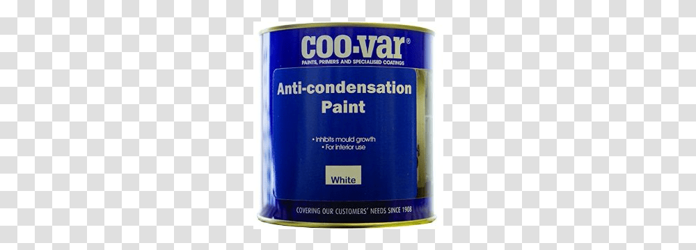 Coo Var Anti Condensation Paint White 500mls Cylinder, Tin, Can, Paint Container, Aluminium Transparent Png