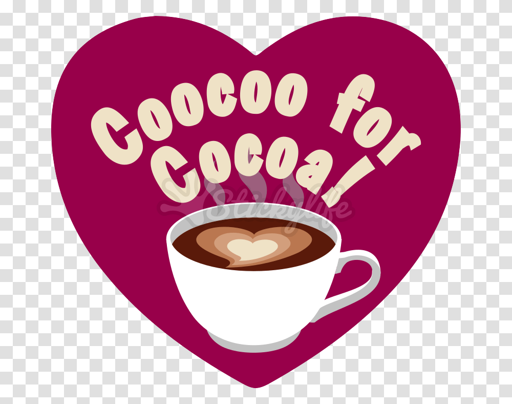 Coocoo For Cocoa Heart Tattoo Cappuccino, Coffee Cup, Latte, Beverage, Drink Transparent Png
