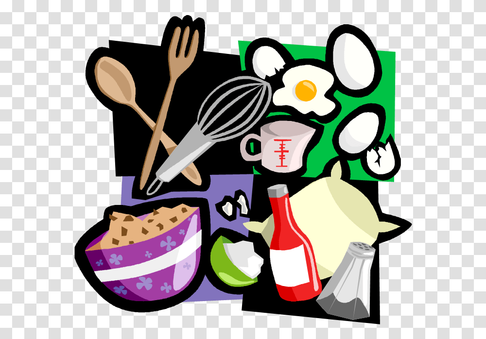 Cook Clipart Cooking Clip Art, Spoon, Cutlery, Appliance, Food Transparent Png