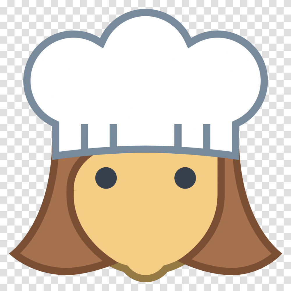 Cook Female Icon Woman Chef Icon Transparent Png