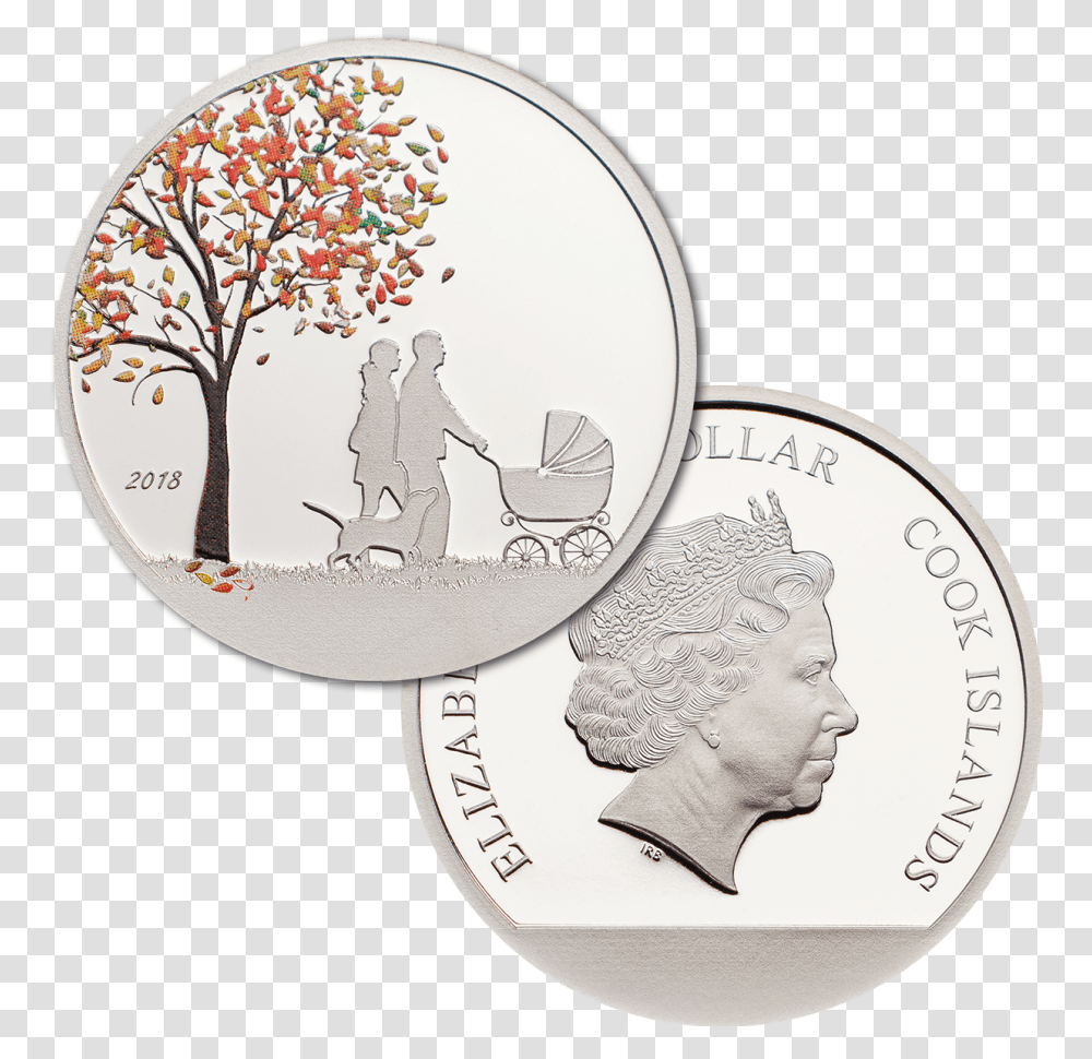Cook Islands, Coin, Money, Person, Human Transparent Png