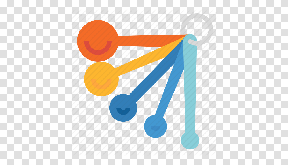 Cook Kitchen Measuring Spoons Icon, Cutlery, Rattle, Guitar, Leisure Activities Transparent Png