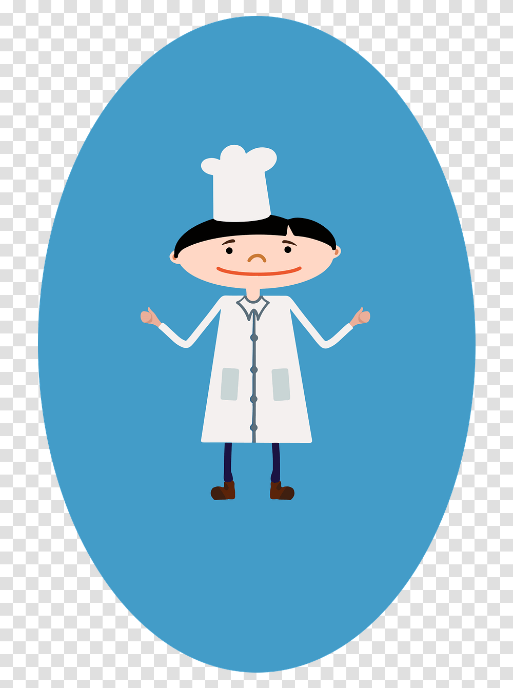 Cook Uniform Chef Cartoon, Person, Human, Snowman, Winter Transparent Png