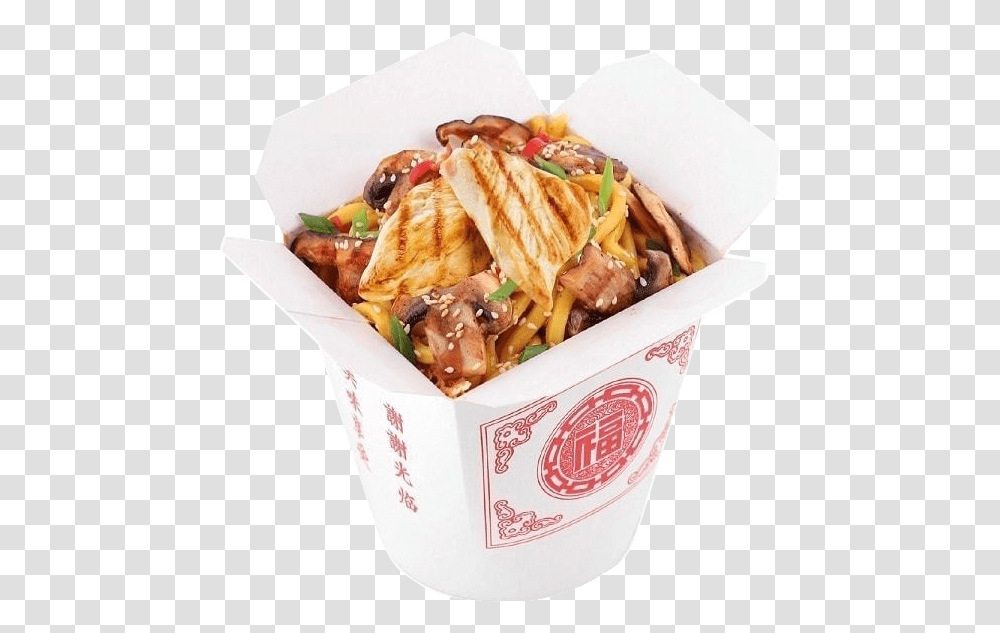 Cooked Chicken Noodle, Fries, Food, Snack, Pasta Transparent Png
