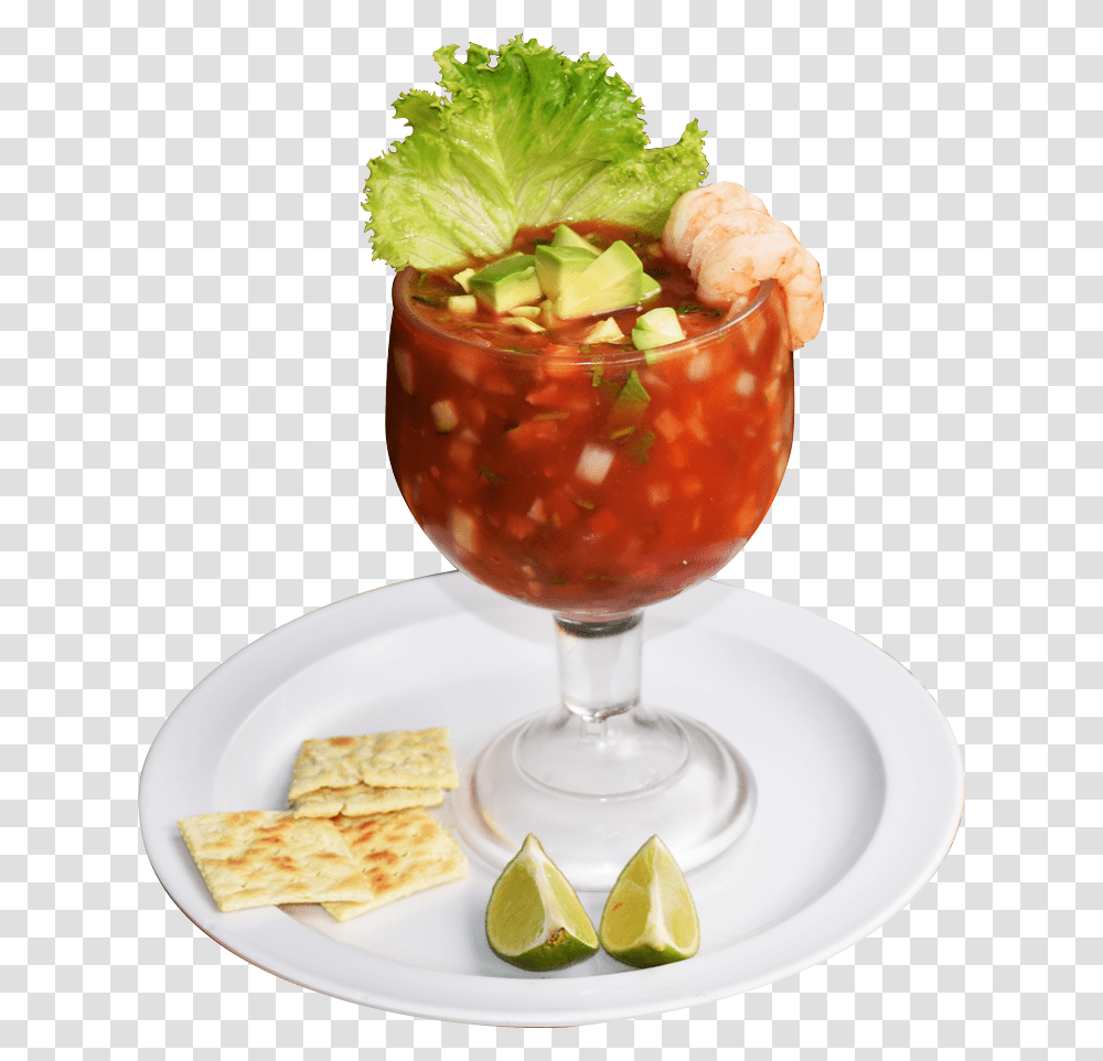 Cooked In Our Lime Juice And Accompanied By Veggies Coctel De Camaron, Plant, Food, Bowl, Fruit Transparent Png