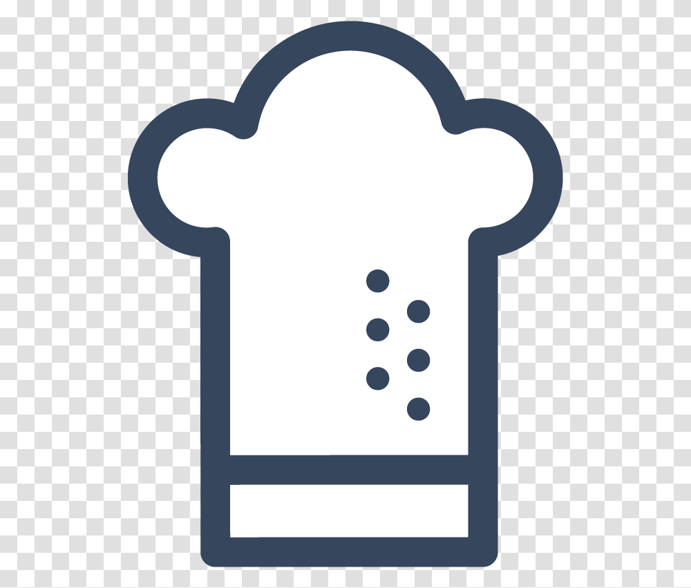 Cooked Main Menu Icon, Stencil, Light Transparent Png