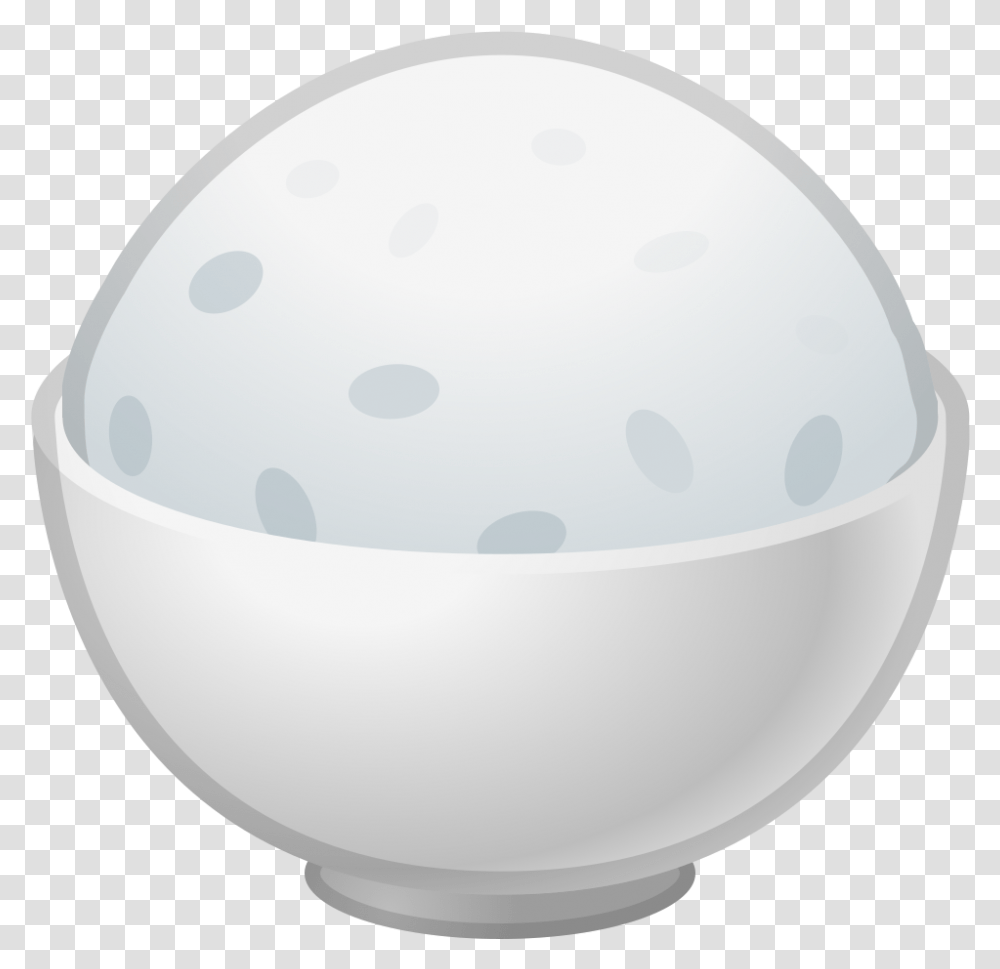 Cooked Rice Icon Noto Emoji Food Drink Iconset Google Emoji, Sphere, Bowl, Egg, Helmet Transparent Png