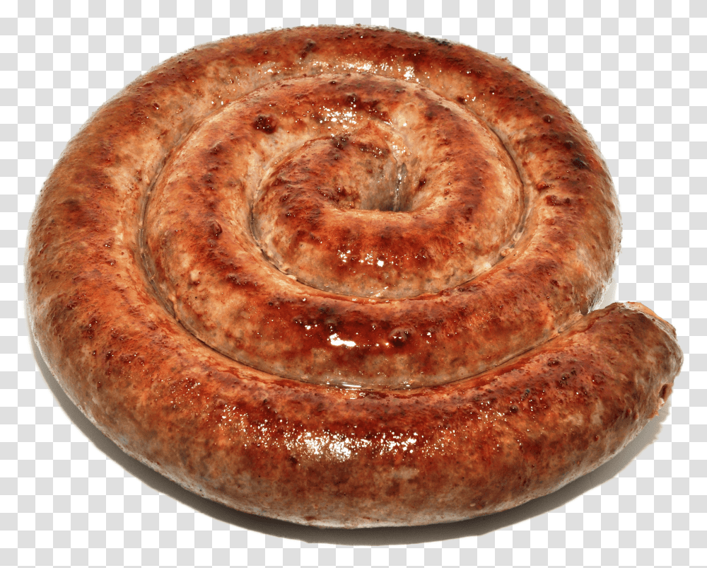 Cooked Rolled Up Sausage Boerewors Beef, Bread, Food, Bun, Fungus Transparent Png