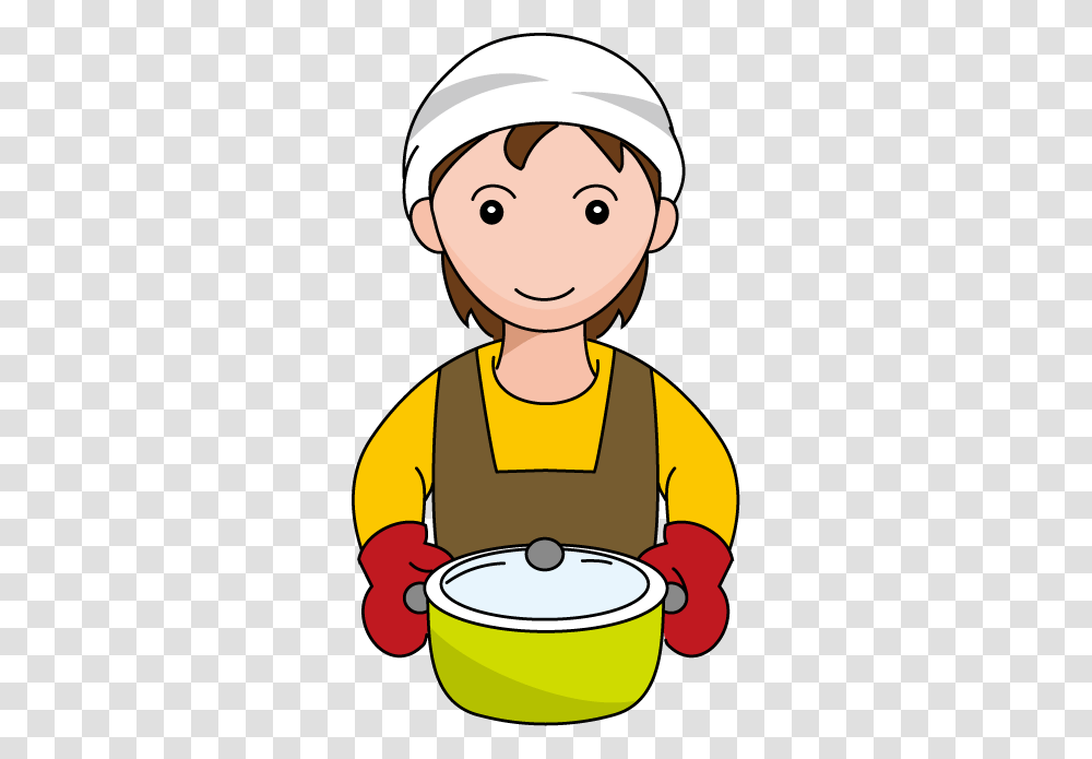 Cooker Clipart, Food, Chef, Eating, Dish Transparent Png