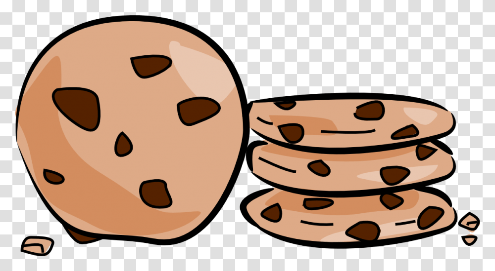 Cookie Clip Art Clipart Chocolate Chip Cookie Clipart, Food, Biscuit, Sweets, Confectionery Transparent Png