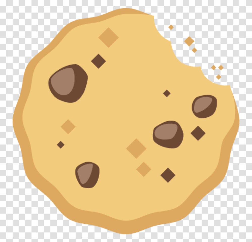 Cookie Emoji Vector Icon Cartoon Cookie Background, Food, Biscuit Transparent Png