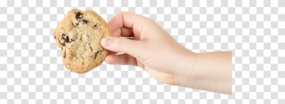 Cookie Hand Vegan Keto Before After, Person, Food, Finger, Bread Transparent Png