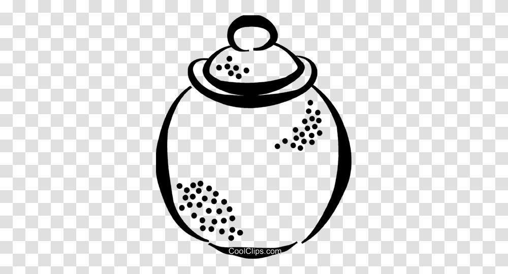 Cookie Jar Royalty Free Vector Clip Art Illustration, Pottery, Teapot, Vase, Urn Transparent Png