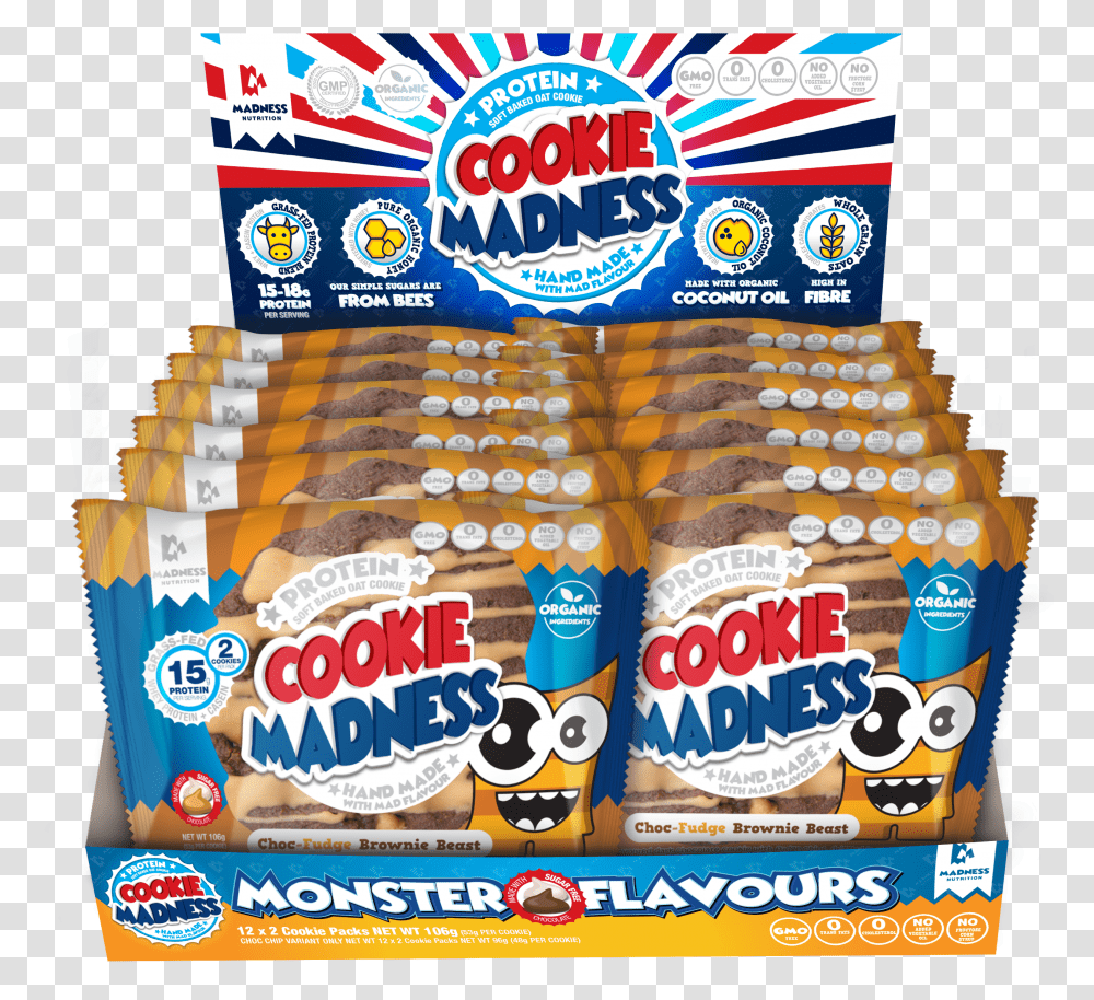 Cookie Madness Banana Chunky Monkey Transparent Png