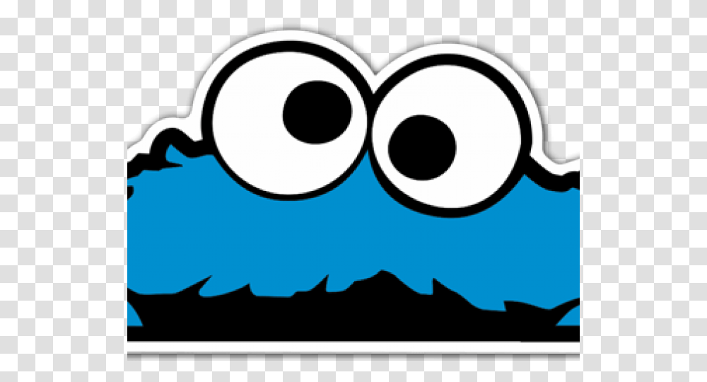 Cookie Monster Clipart Border, Stencil, Label Transparent Png