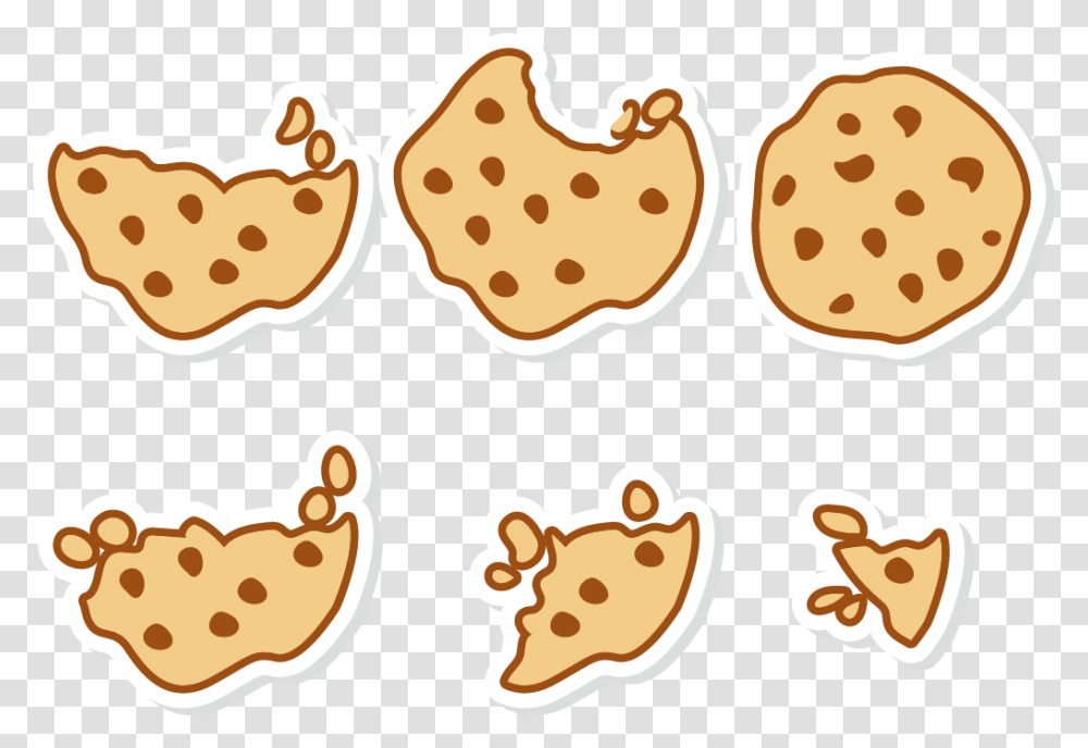 Cookie Monster Clipart Chocolate Chip Cookie Cookies Vector Free Download, Food, Bread, Sweets, Pizza Transparent Png