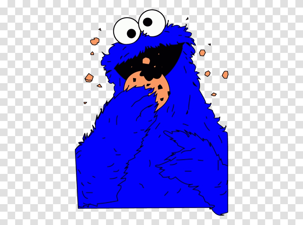 Cookie Monster Images Cookie Monster Eating Cookies Faces, Apparel Transparent Png
