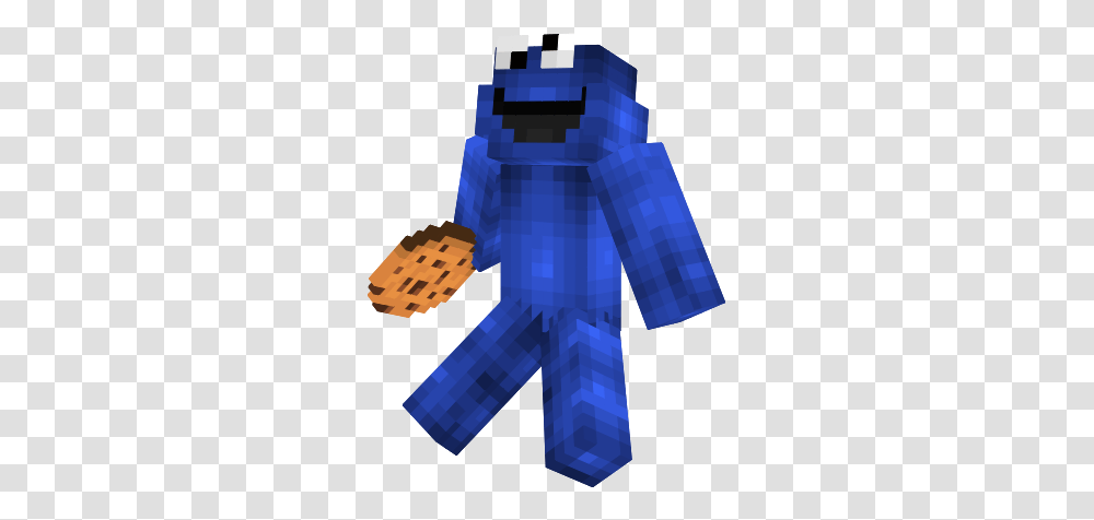 Cookie Monster Minecraft Skin, Robot, Apparel Transparent Png