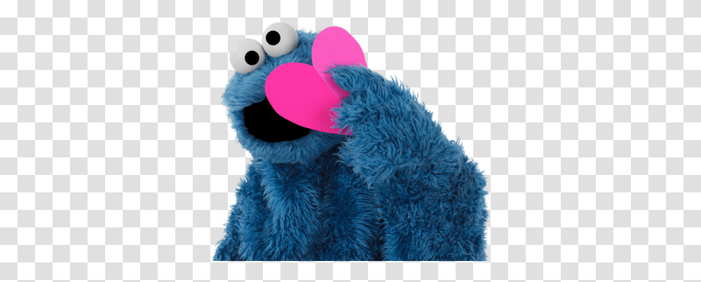 Cookie Monster Psd Free Download Cookie Monster Love, Plush, Toy, Clothing, Apparel Transparent Png