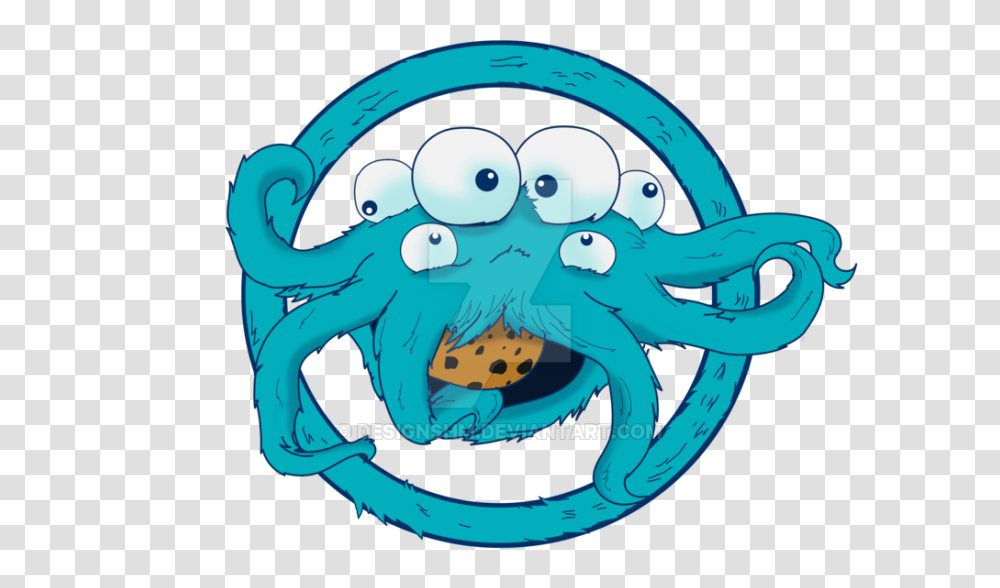 Cookie Monster, Sea Life, Animal, Octopus, Invertebrate Transparent Png
