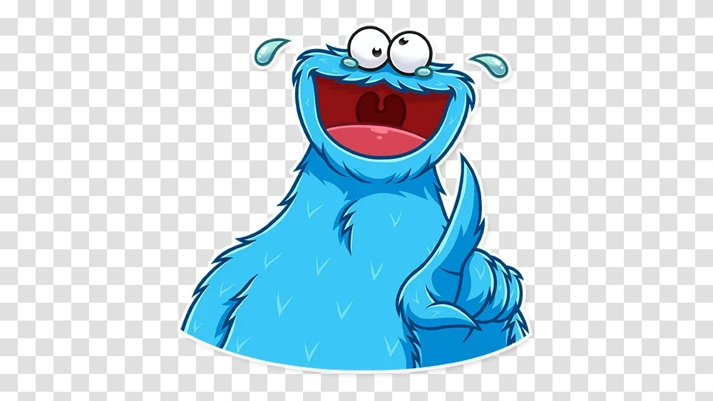 Cookie Monster Whatsapp Stickers Stickers Cloud Cookie Monster Sticker Pack, Nature, Birthday Cake, Outdoors, Teeth Transparent Png