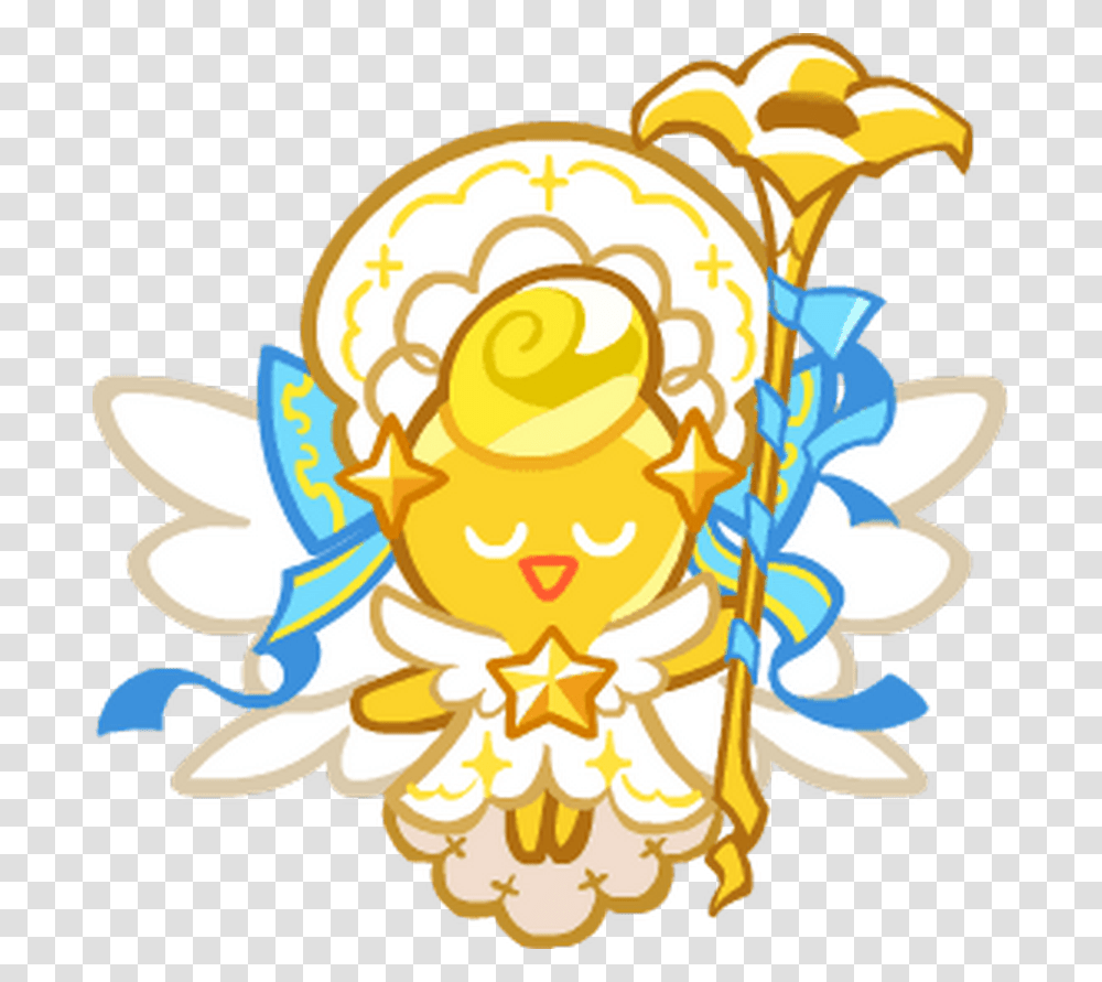 Cookie Run Agel Cookie S Voice Of Virtue, Floral Design, Pattern Transparent Png