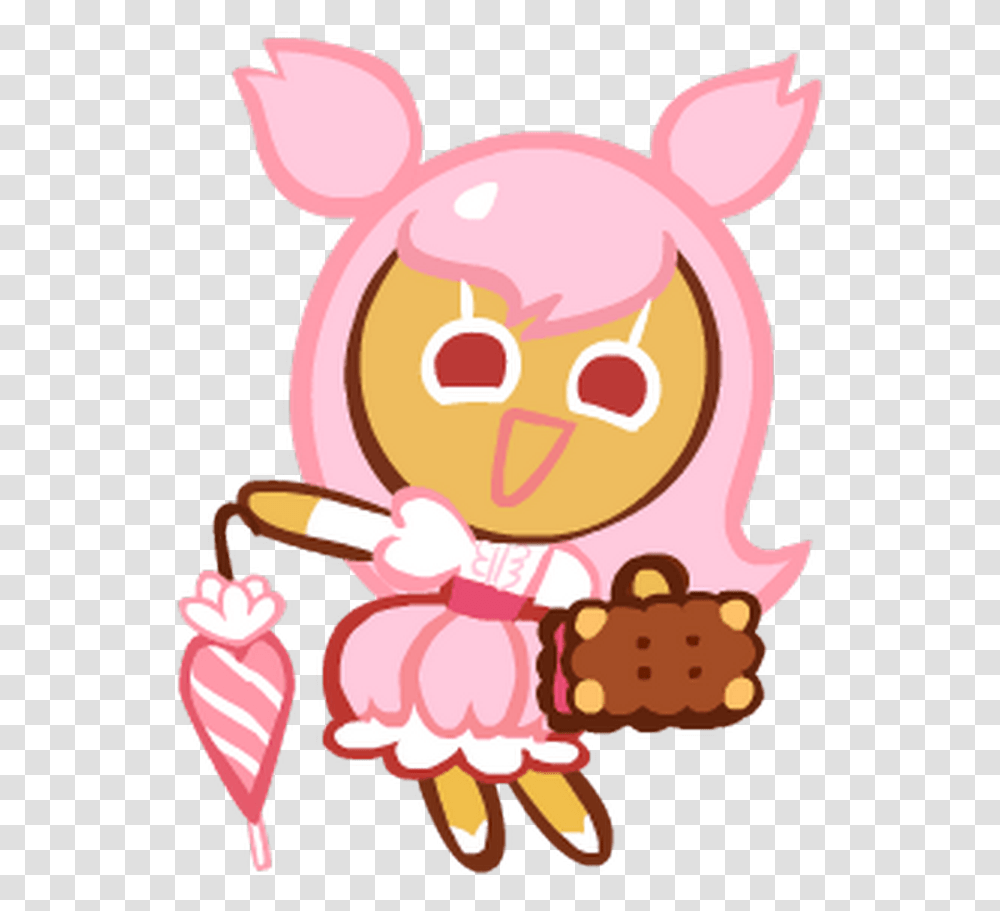 Cookie Run Cherry Blossom Cookie Food Mammal Animal Pig Transparent Png Pngset Com