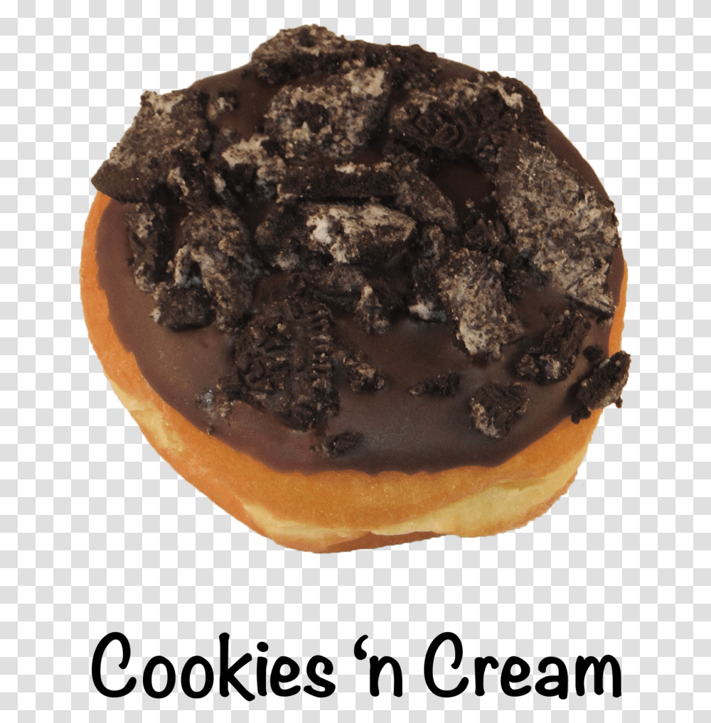 Cookies And Cream Chocolate, Dessert, Food, Pastry, Donut Transparent Png