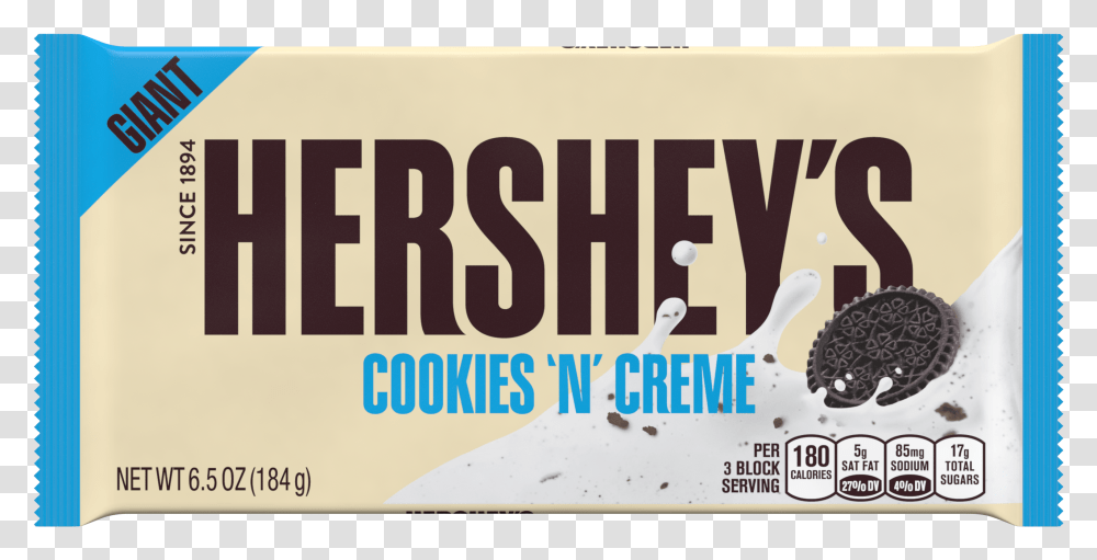 Cookies And Cream Giant Bar, Poster, Advertisement, Flyer Transparent Png