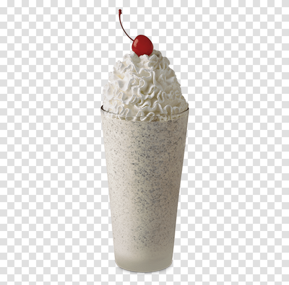 Cookies And Cream Milkshake Chick Fil, Beverage, Drink, Dessert, Food Transparent Png