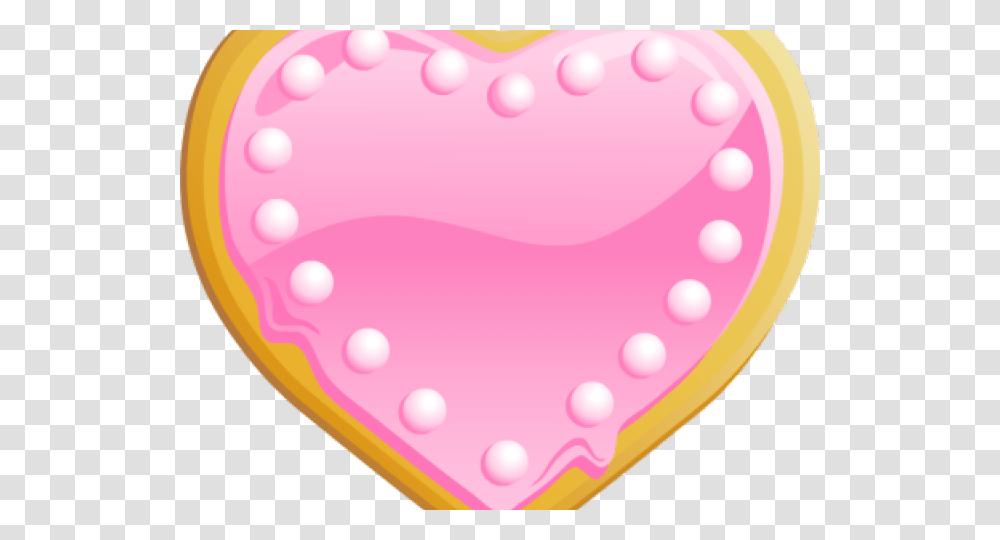 Cookies Clipart Sugar Cookie On Background, Purple, Sweets, Food, Icing Transparent Png