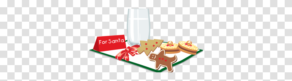 Cookies On The Plate For Santa Clipart Clip Art Images, Food, Biscuit, Beverage, Drink Transparent Png