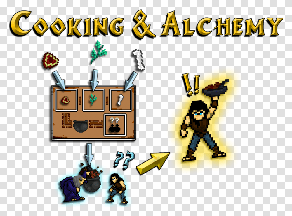 Cooking And Alchemy Cartoon, Pac Man Transparent Png