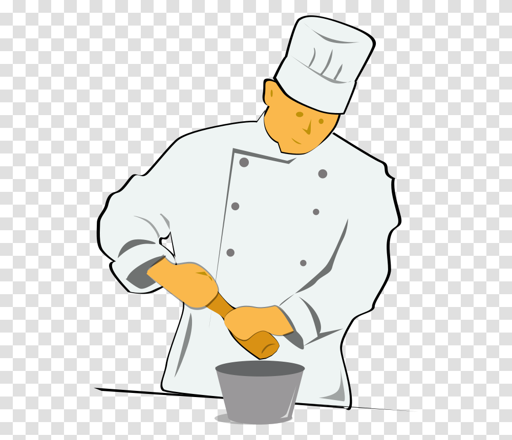 Cooking Clipart Chef, Person, Human Transparent Png