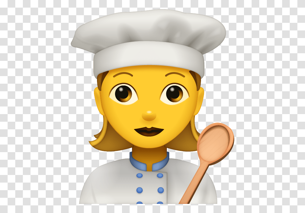 Cooking Emoji, Toy, Cutlery, Spoon, Chef Transparent Png